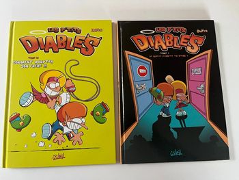 Lot de deux Bd Les Ptits diables rigides grand format