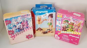 Lot de 3 playmobil La styliste et Ever Dreamerz 