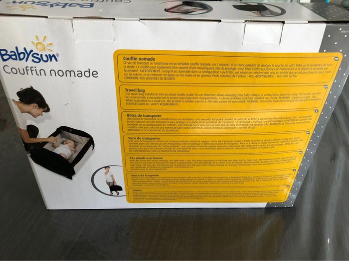 Couffin nomade babysun - photo numéro 11