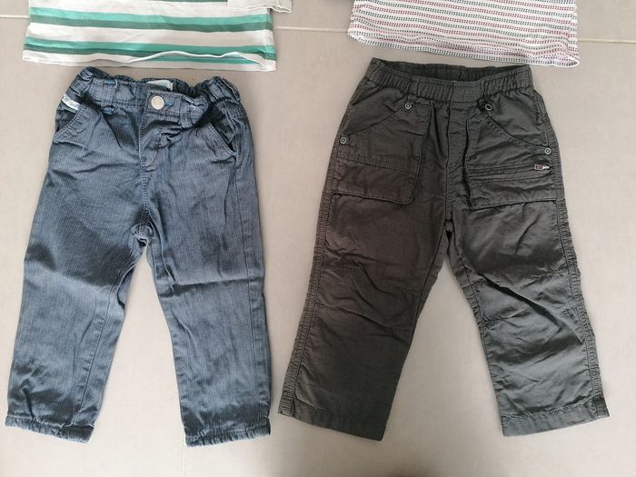 Lot 18 vêtements hiver 18 mois garçon - photo numéro 8