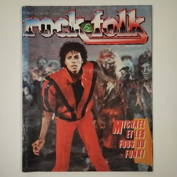 MICHAEL JACKSON - Rock & Folk N°207 - MAGAZINE 1984 (occasion)