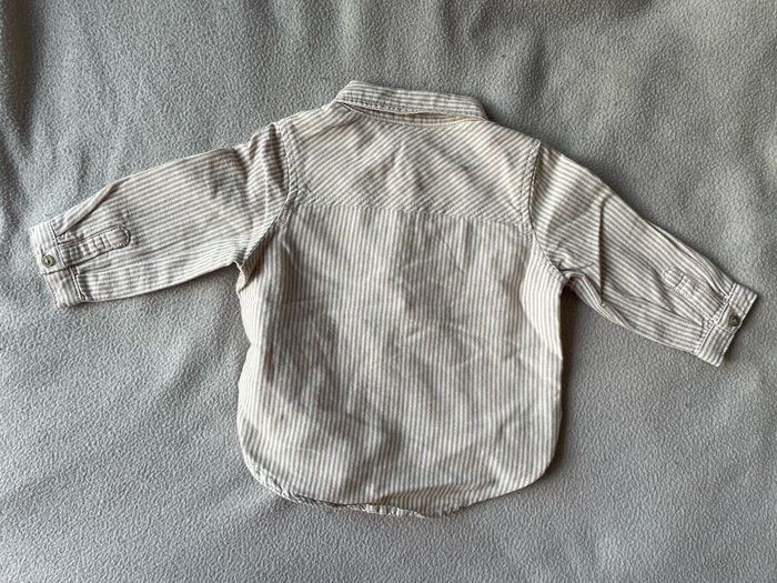 Ensemble 3 pièces cargo avec chemise et son pull torsadé - photo numéro 5