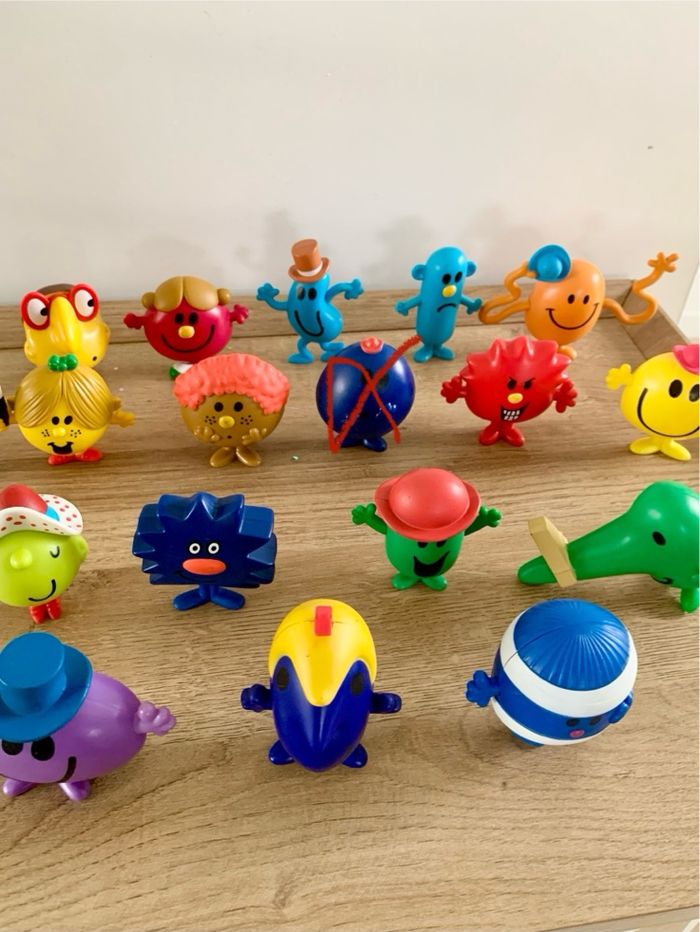 🌈 Collection de figurines monsieur madame - à l’unité - photo numéro 1