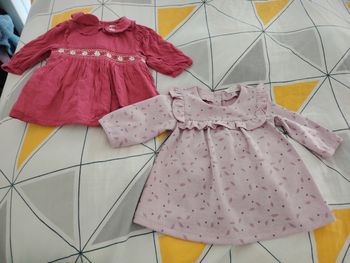Lot de deux robes Primark 0/3 mois