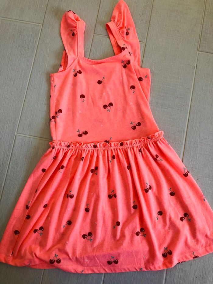 Robe cerise rose fille 8 ans kiabi