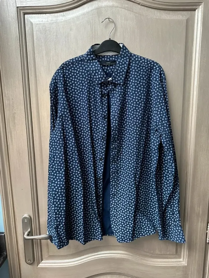 Chemise bleu nuit Celio XL