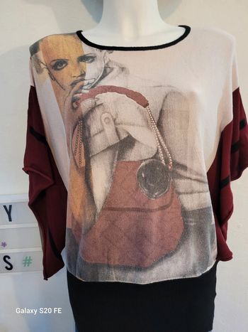 Pull manches chauve-souris
