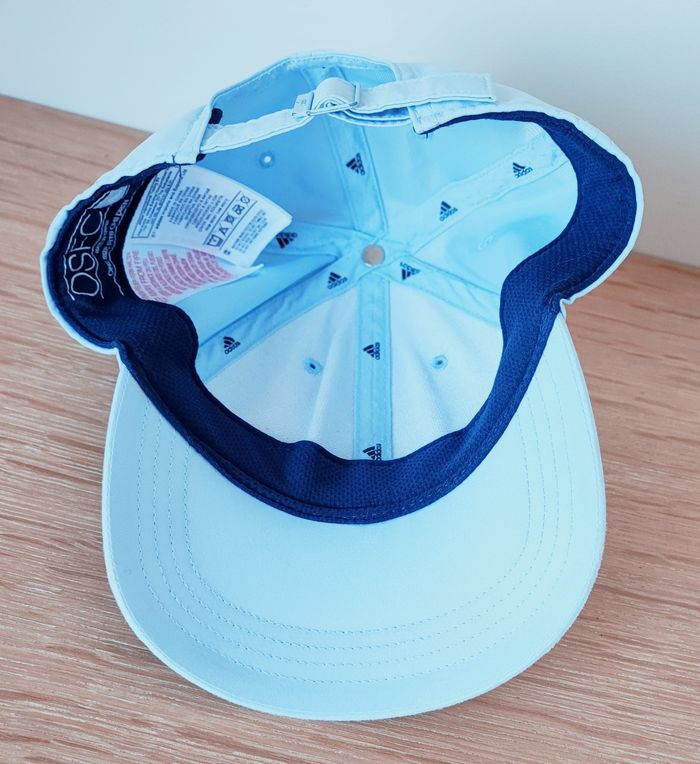 🦎 Casquette enfant - Bleu ciel - Adidas - TU 🦎 - photo numéro 8