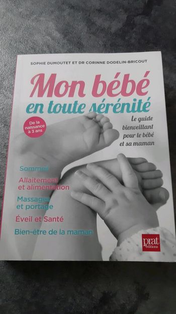 .Livre : Mon bébé en toute sérénité