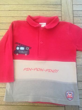 Tshirt pompier manches longues