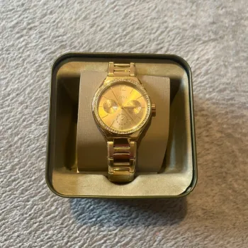 Montre Femme Fossil neuve dorée 36mm