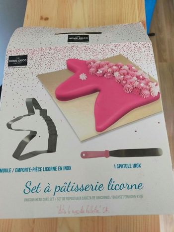 Moule licorne sans spatule