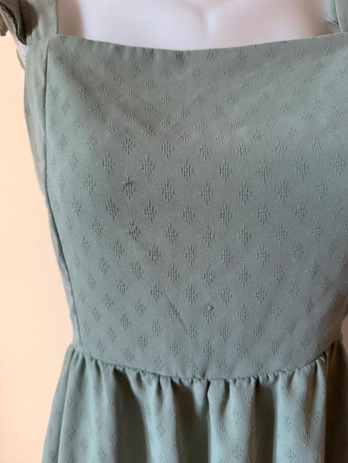 Robe verte en très bon état taille L Shein - photo numéro 4
