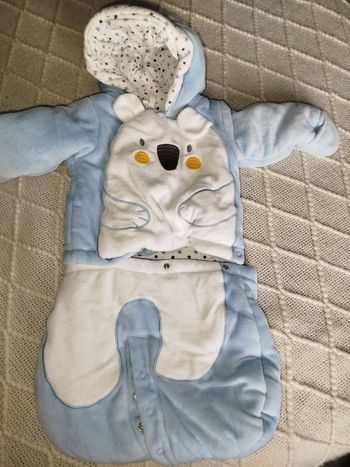 Nid d'ange / combinaison koala 1mois 🐨