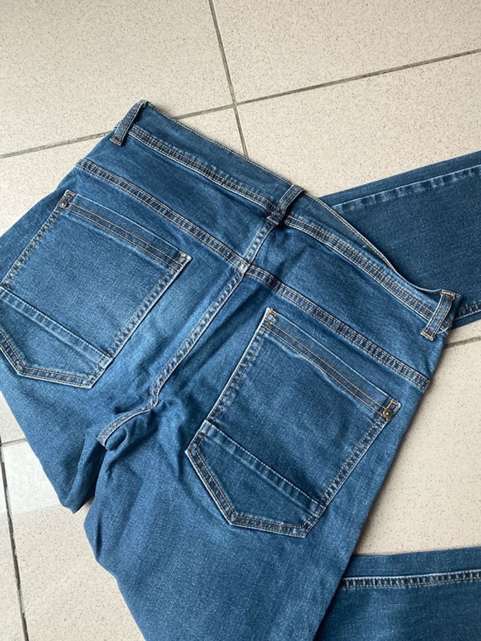 Pantalon, jean Skinny, taille M marque Kiabi - photo numéro 4