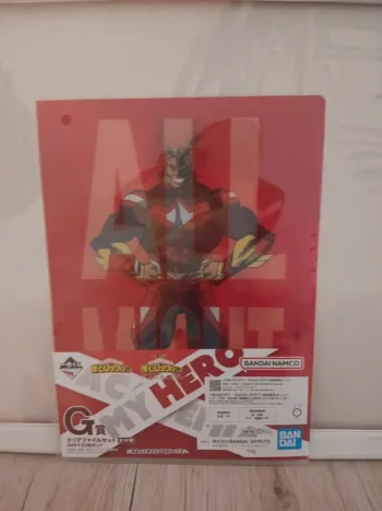 2 clear files my hero academia mha deku, all might