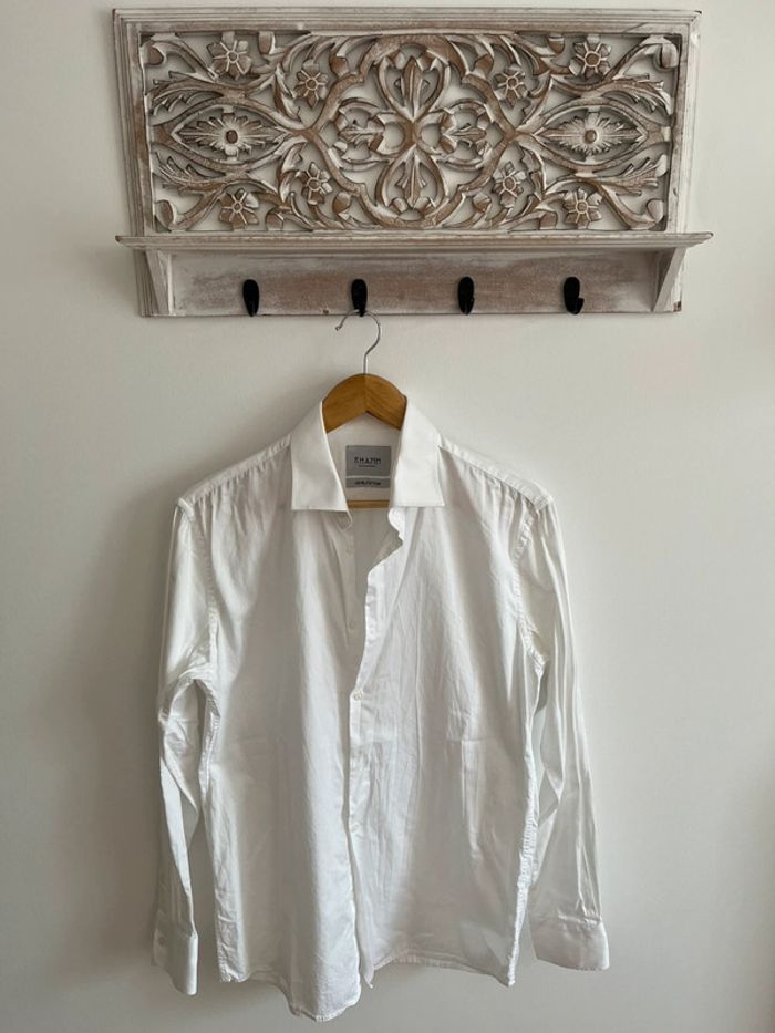 Chemise blanche homme taille M neuve