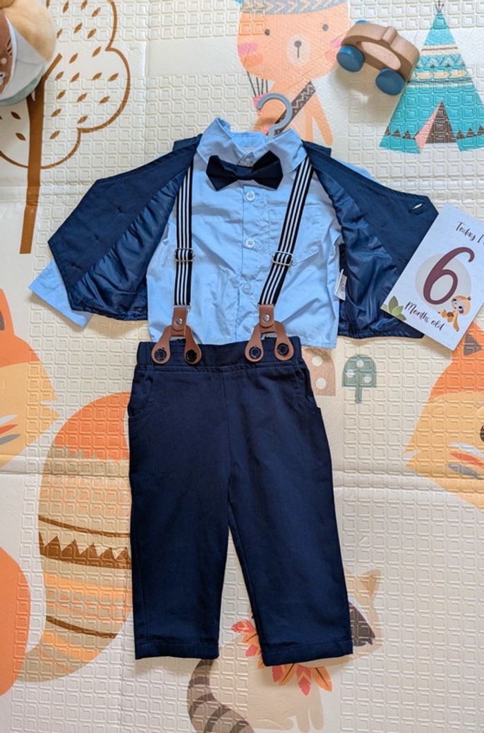 Tenue de cérémonie complète 6-9 mois - photo numéro 2
