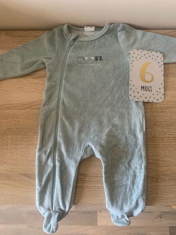 Pyjama bleu turquoise garçon