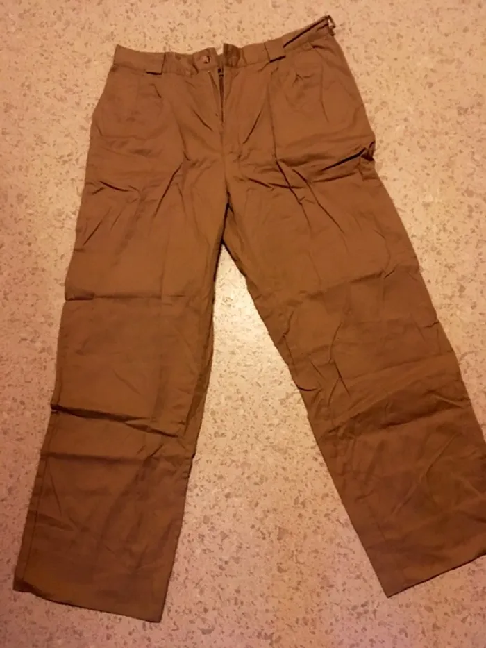 Pantalon beige / gris @ - photo numéro 2