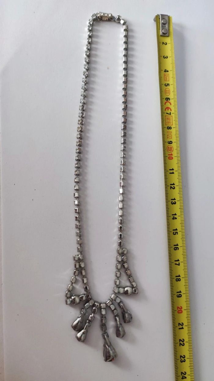 Collier strass vintage - photo numéro 7