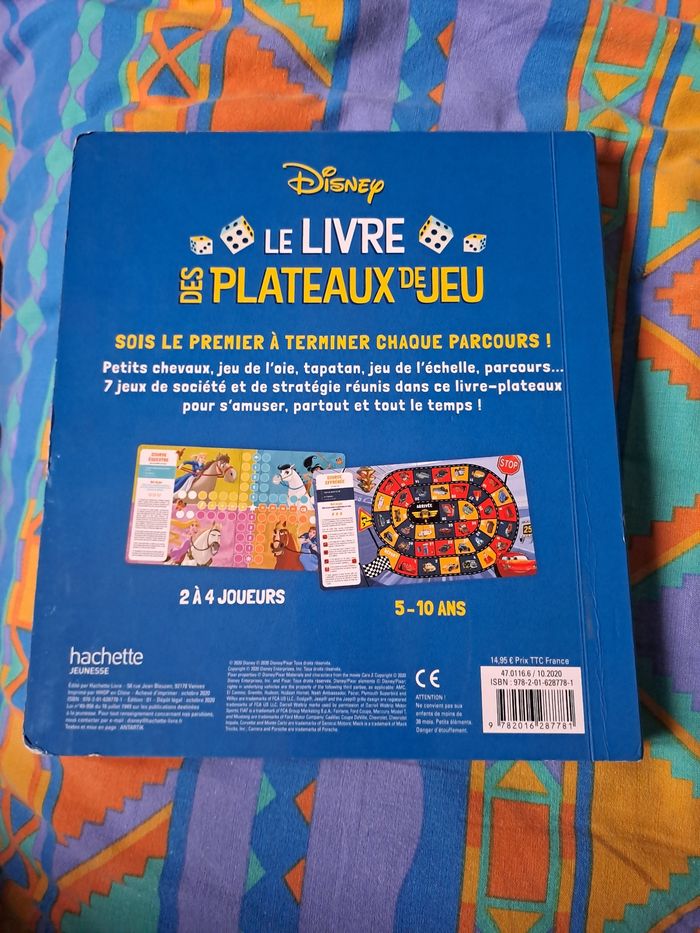 Le livre des plateaux de jeu disney - photo numéro 8