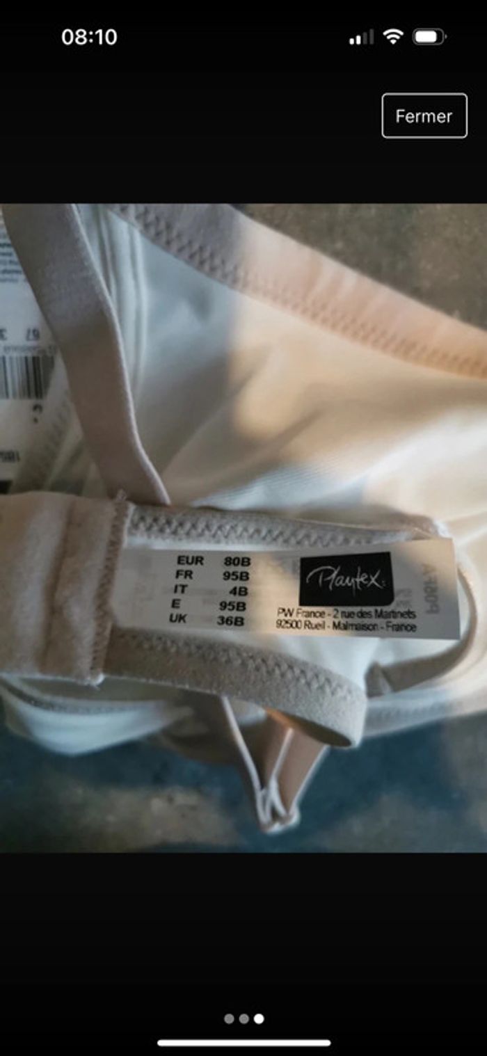 Soutien gorge Playtex 95B - photo numéro 2