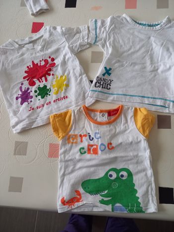 Tee-shirt et pulls 3 mois
