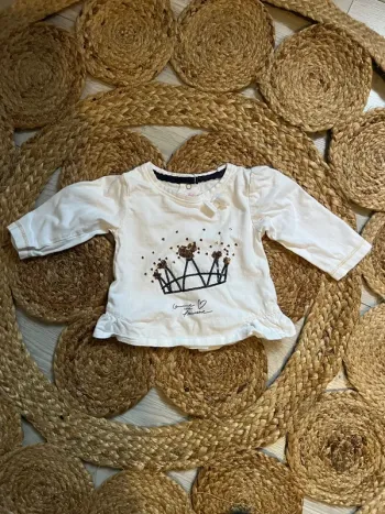 Tee shirt manches longues fille 3 m’ois Gemo