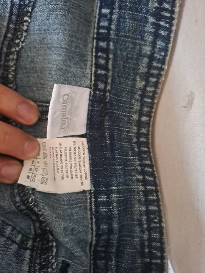 Jupe longue en Jeans - photo numéro 3