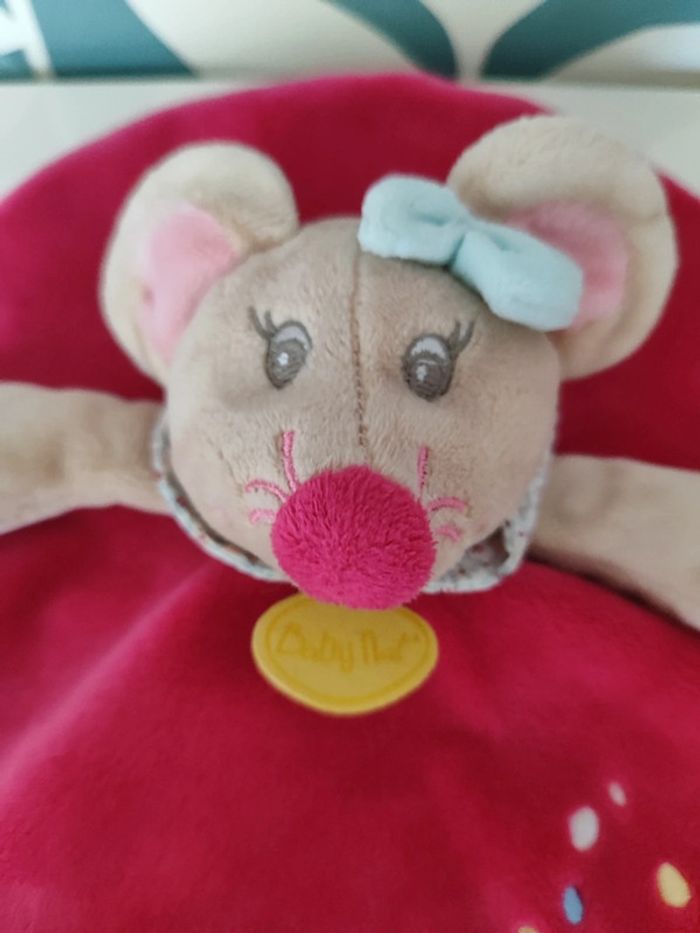 Doudou plat souris baby nat - photo numéro 3