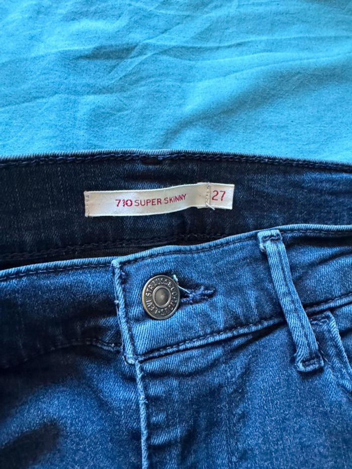 Jeans Levi’s 710 Super Skinny W27/L32 - photo numéro 5
