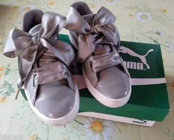 Baskets puma heart lunarlux femme grises taille 38