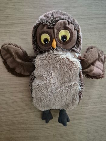 Doudou marionnette Hibou