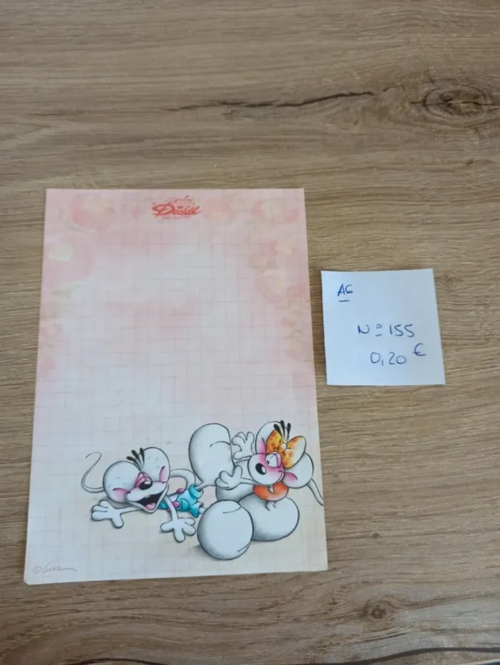Feuille Diddl A6 155 0,20€