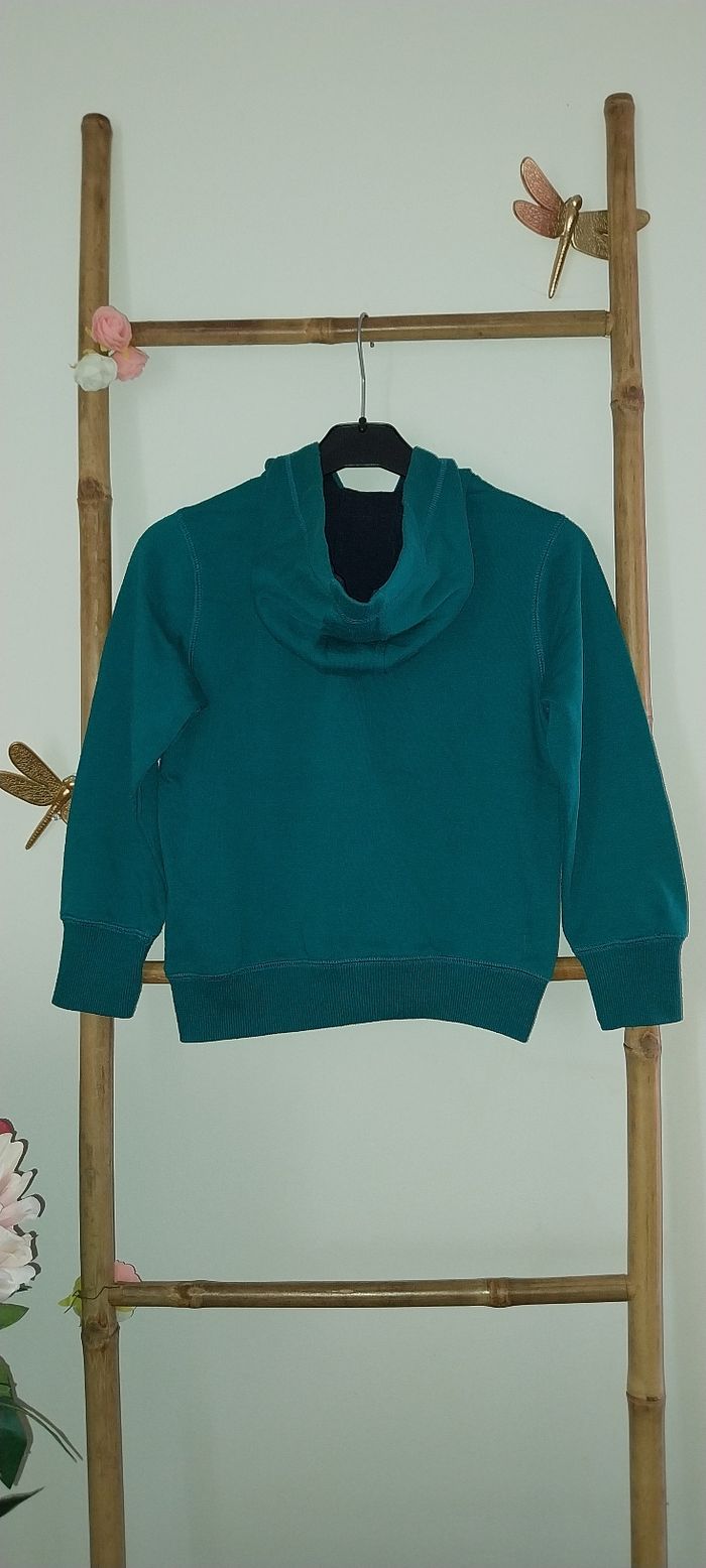 Veste/ sweat zippé à capuche by Dny excellent état 8 ans5 - photo numéro 4