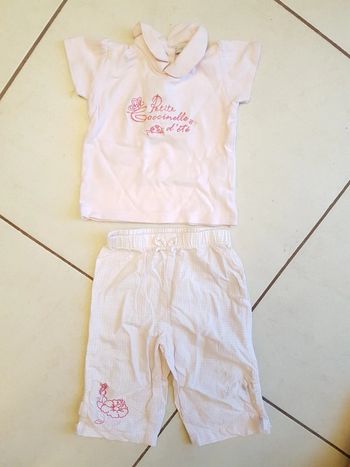 Tenue été fille 9 mois