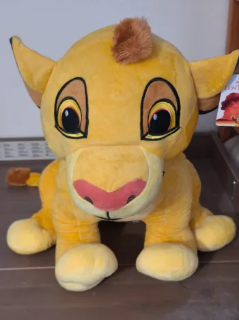 Peluche Simba roi lion neuf avec étiquette