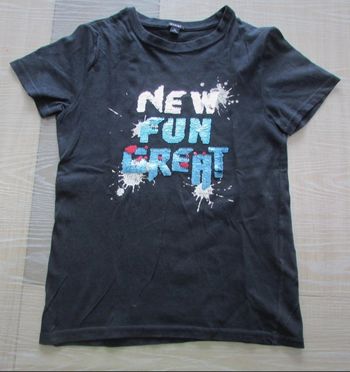 T-shirt Kiabi à sequins 10 ans