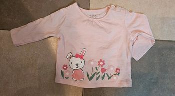 Tee shirt manche longue bébé fille