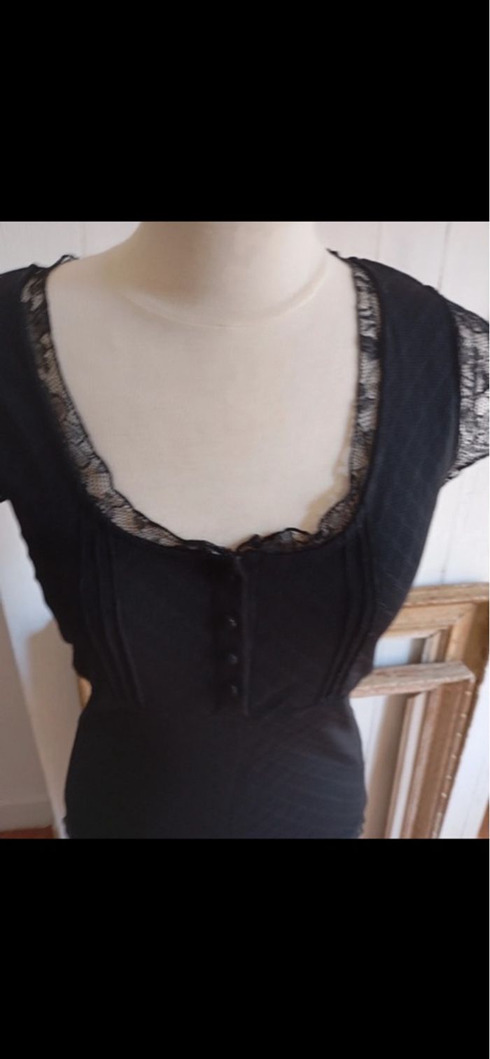 Beau top noir femme camaïeu - photo numéro 6