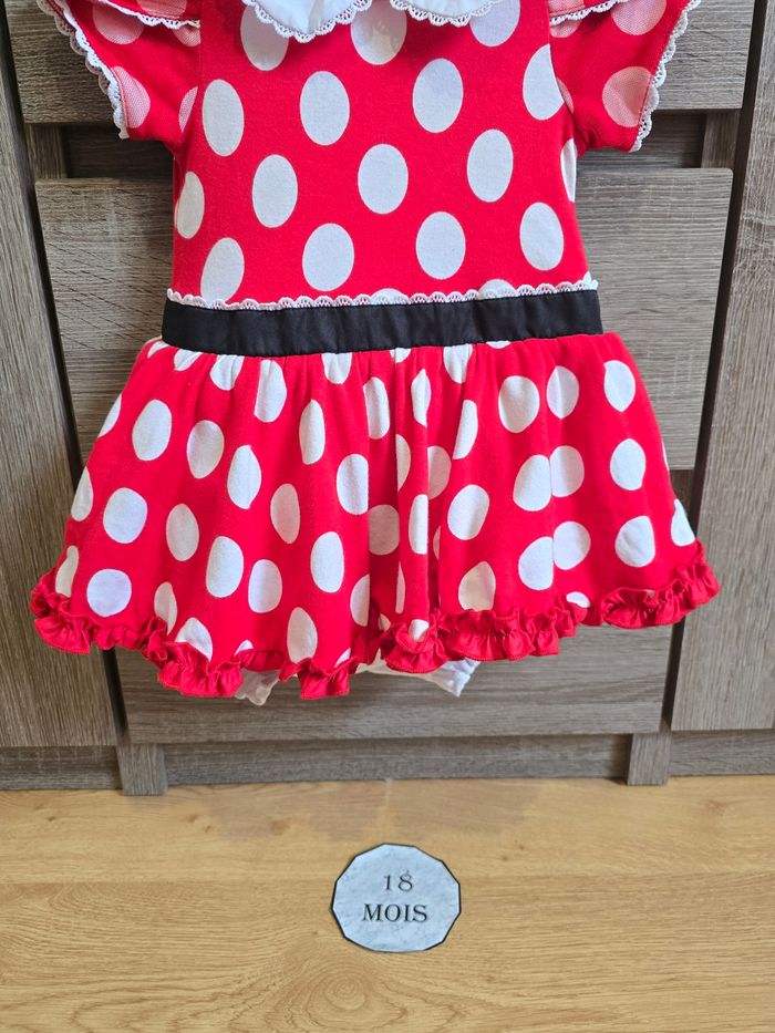 Vêtement Bébé Fille - Robe Minnie - 18/24 mois - photo numéro 3