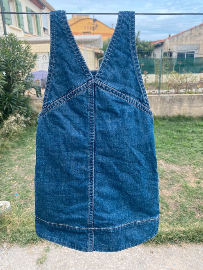 Jolie robe jeans brodée 18 mois - photo numéro 4