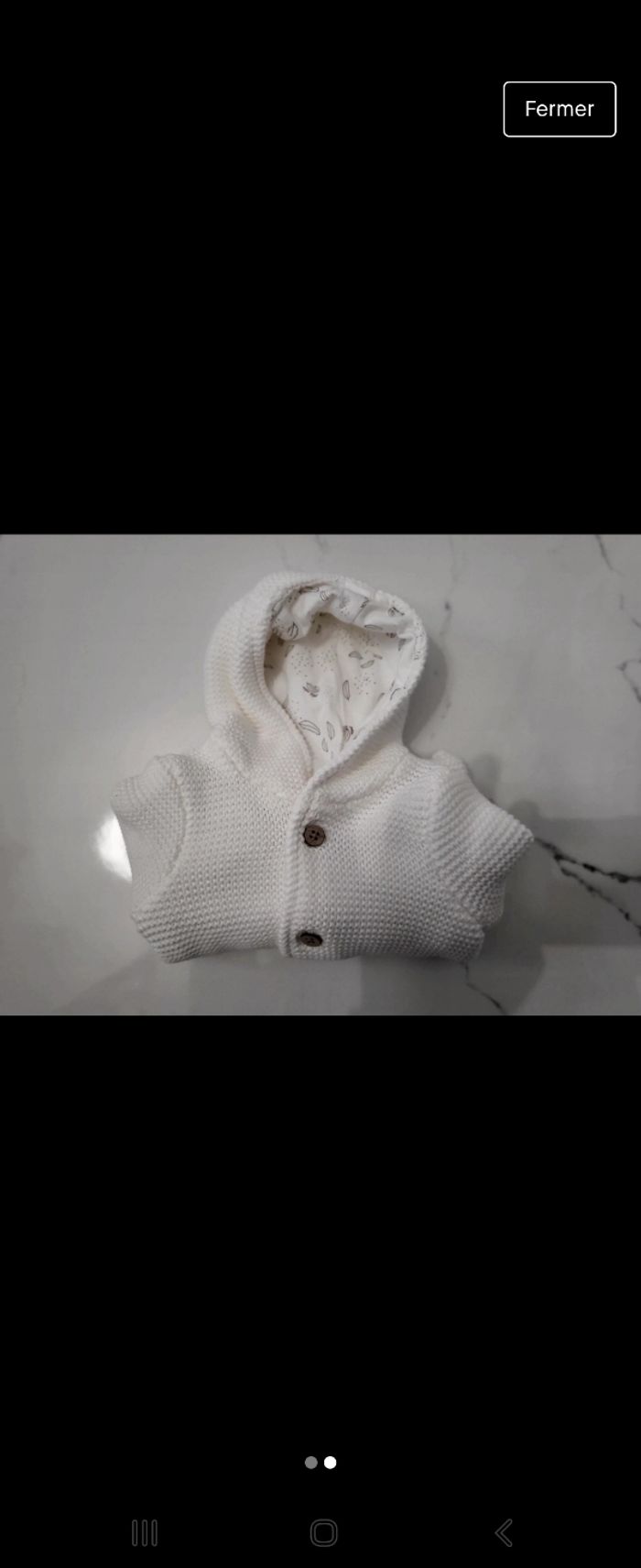 Gilet chaud 3 mois - photo numéro 2