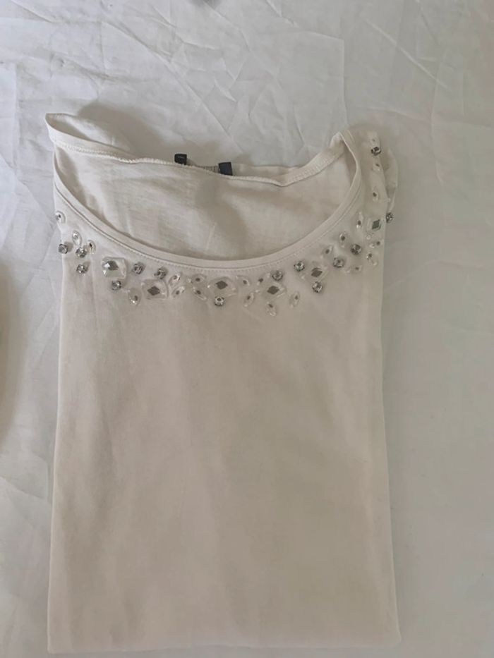 Lot 2 tee-shirt manches longues taille 38-40 - photo numéro 14