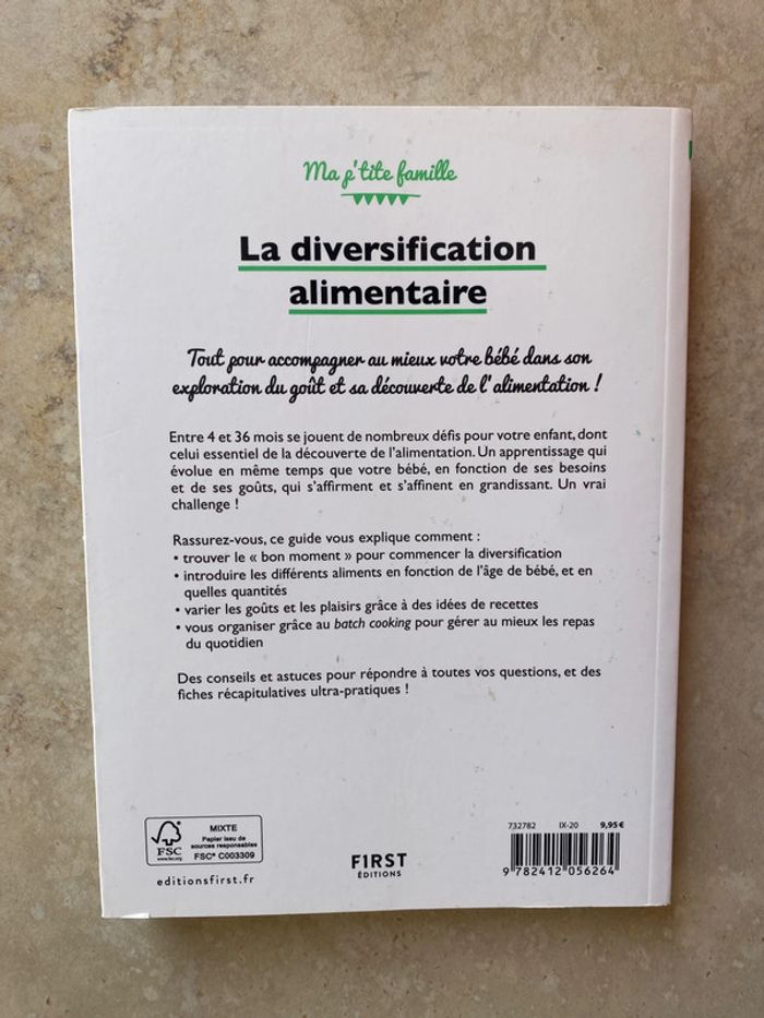 Livre diversification alimentaire - photo numéro 2
