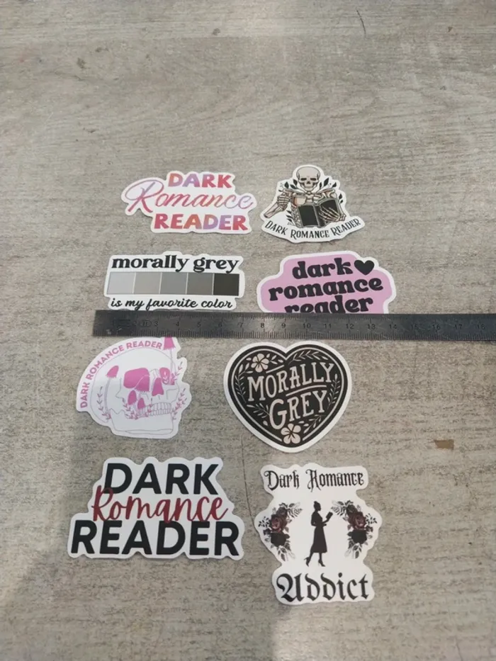 Stickers dark romance (lot A) - photo numéro 6