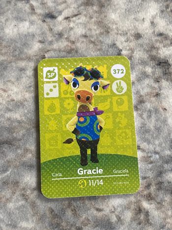mini carte  amiibo Gracie