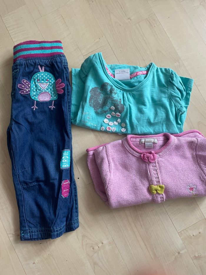 Lot ensemble 3 pièces fille