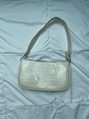 Sac épaule blanc/créme